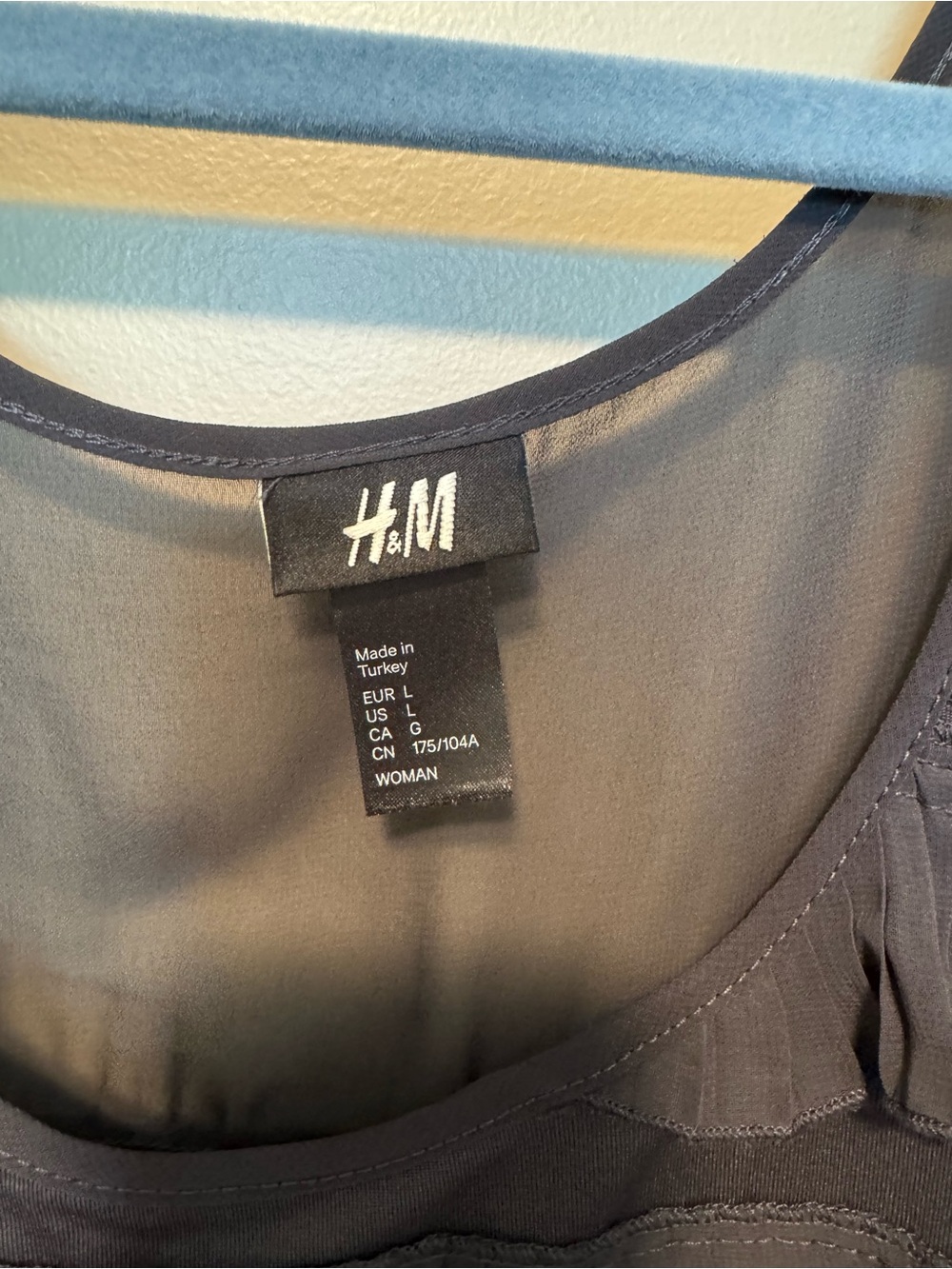 H&M Black Ruffle Tank Dress - Picture 2 of 4